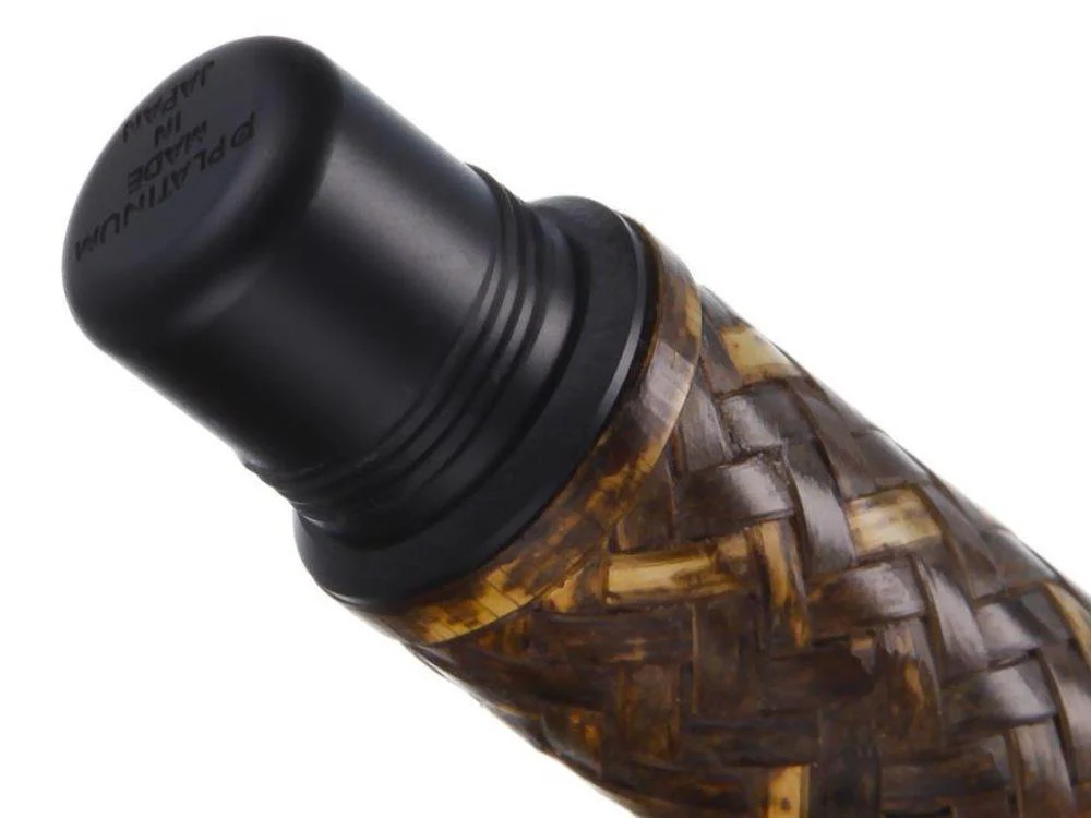Platinum Izumo Bamboo Torafu Fountain Pen, Brown, PBA-120000Y-10 - Image 10