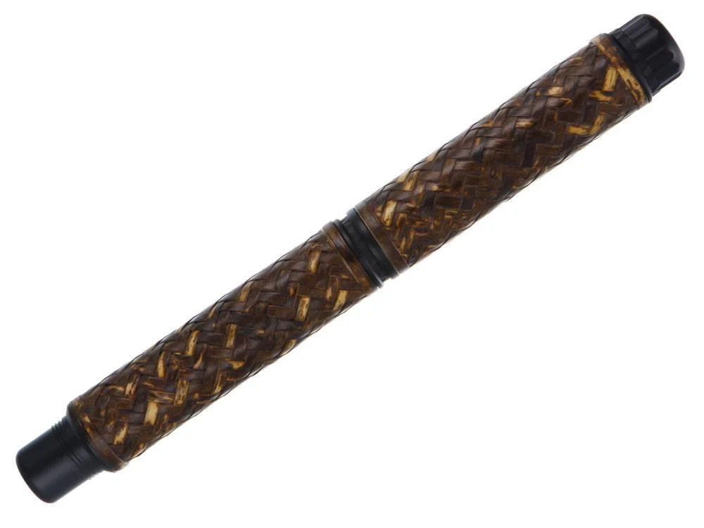 Platinum Izumo Bamboo Torafu Fountain Pen, Brown, PBA-120000Y-10 - Image 3