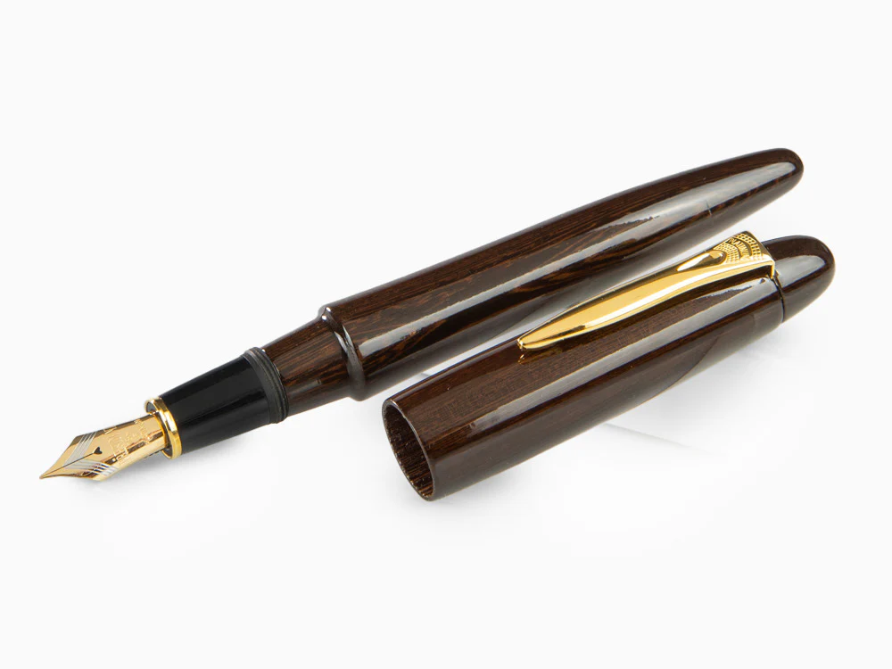 Platinum Izumo Fountain Pen, Brown, Tagayasan wood, PIZ-50000T-21 - Image 4