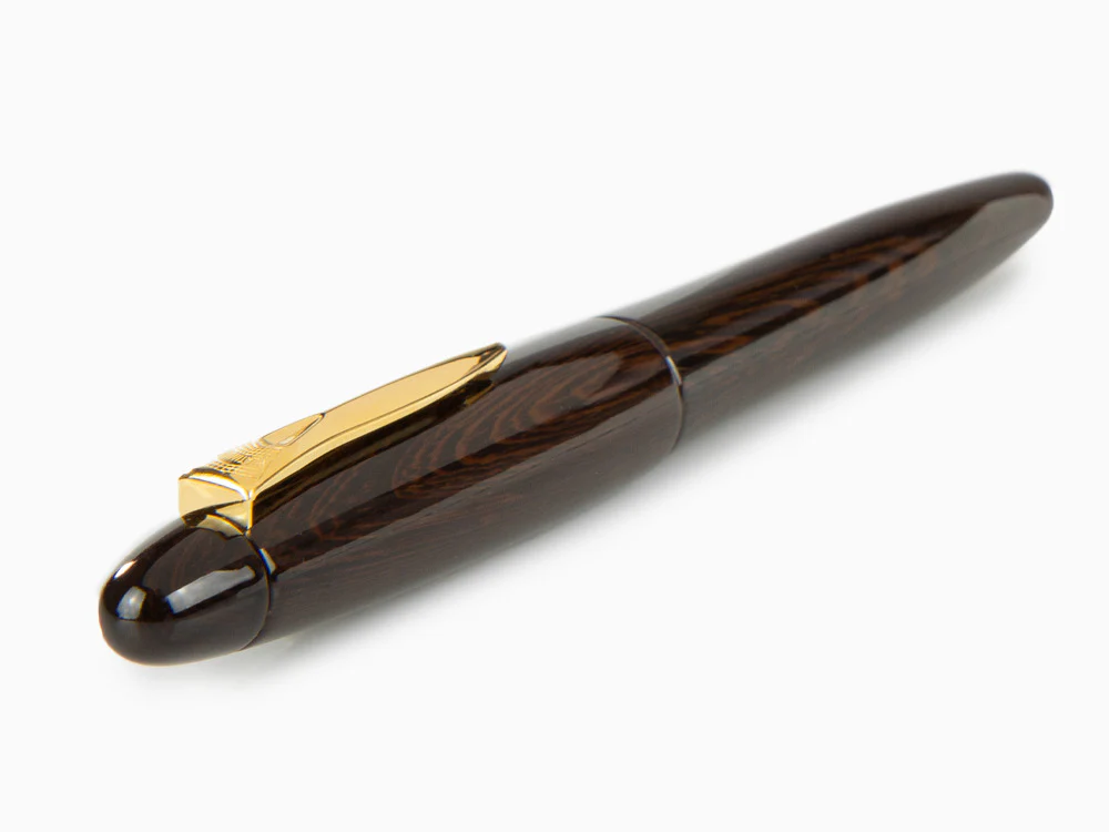 Platinum Izumo Fountain Pen, Brown, Tagayasan wood, PIZ-50000T-21 - Image 6