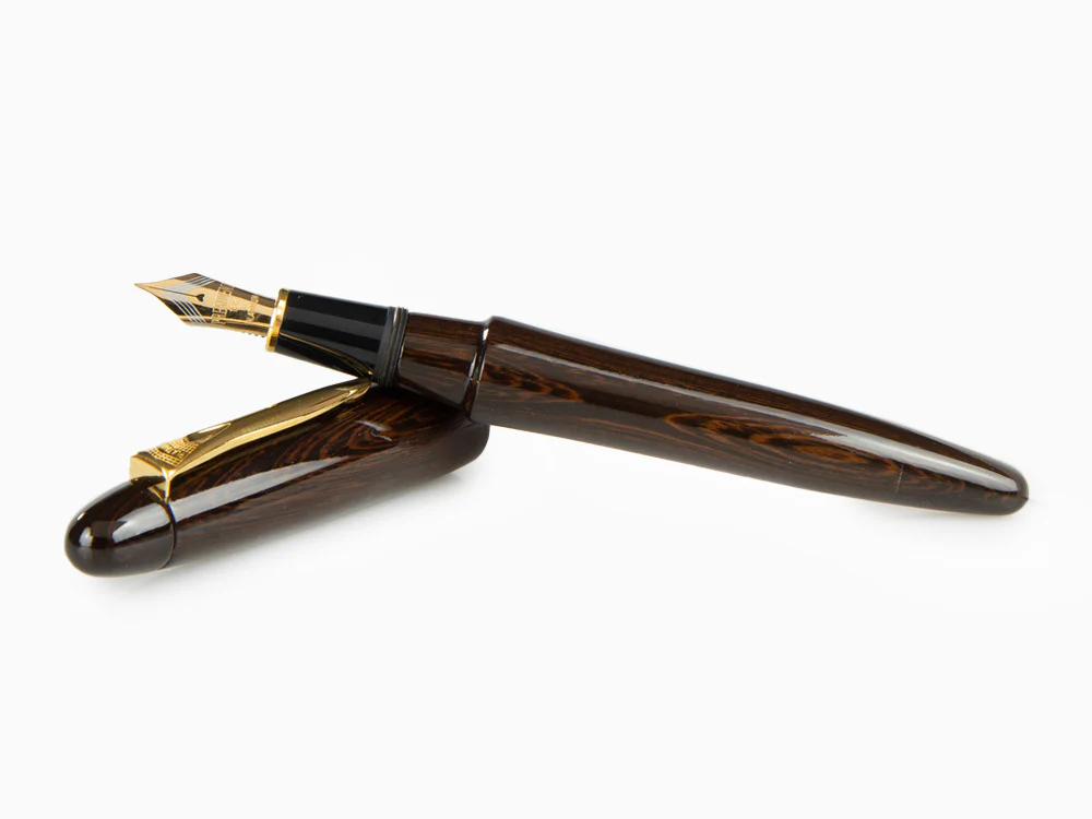 Platinum Izumo Fountain Pen, Brown, Tagayasan wood, PIZ-50000T-21 - Image 7
