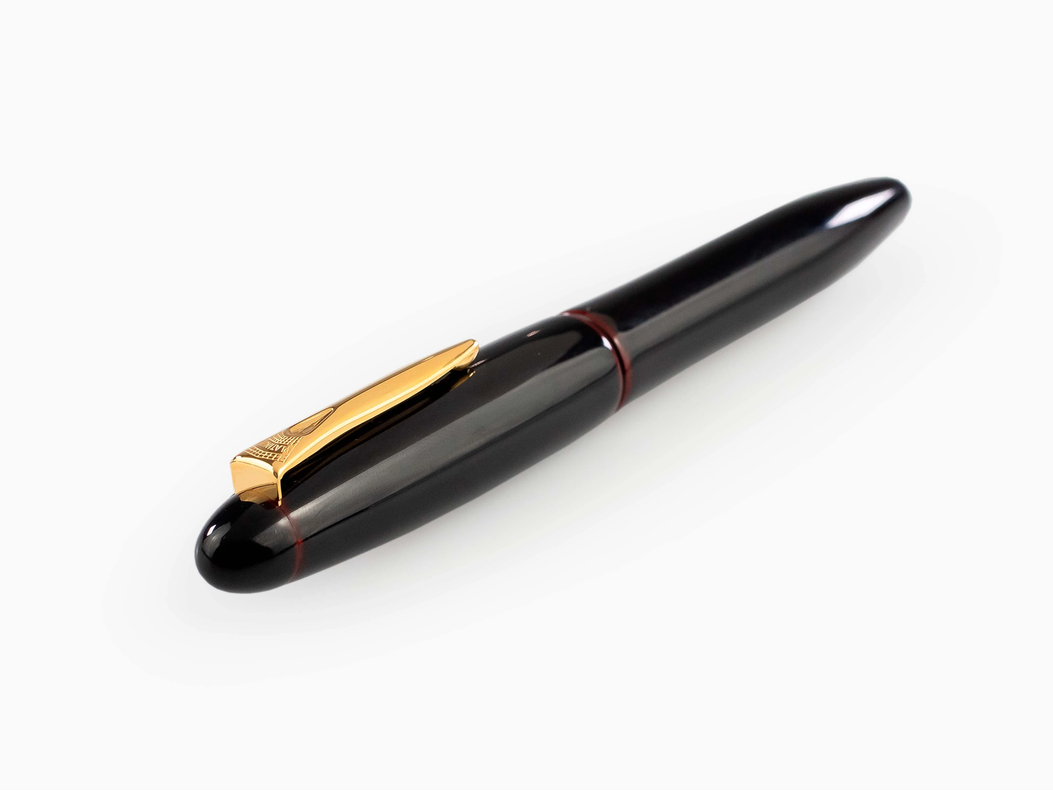 Platinum Izumo Fountain Pen, Red, Ebonite, Tamenuri PIZ-55000-28 - Image 6