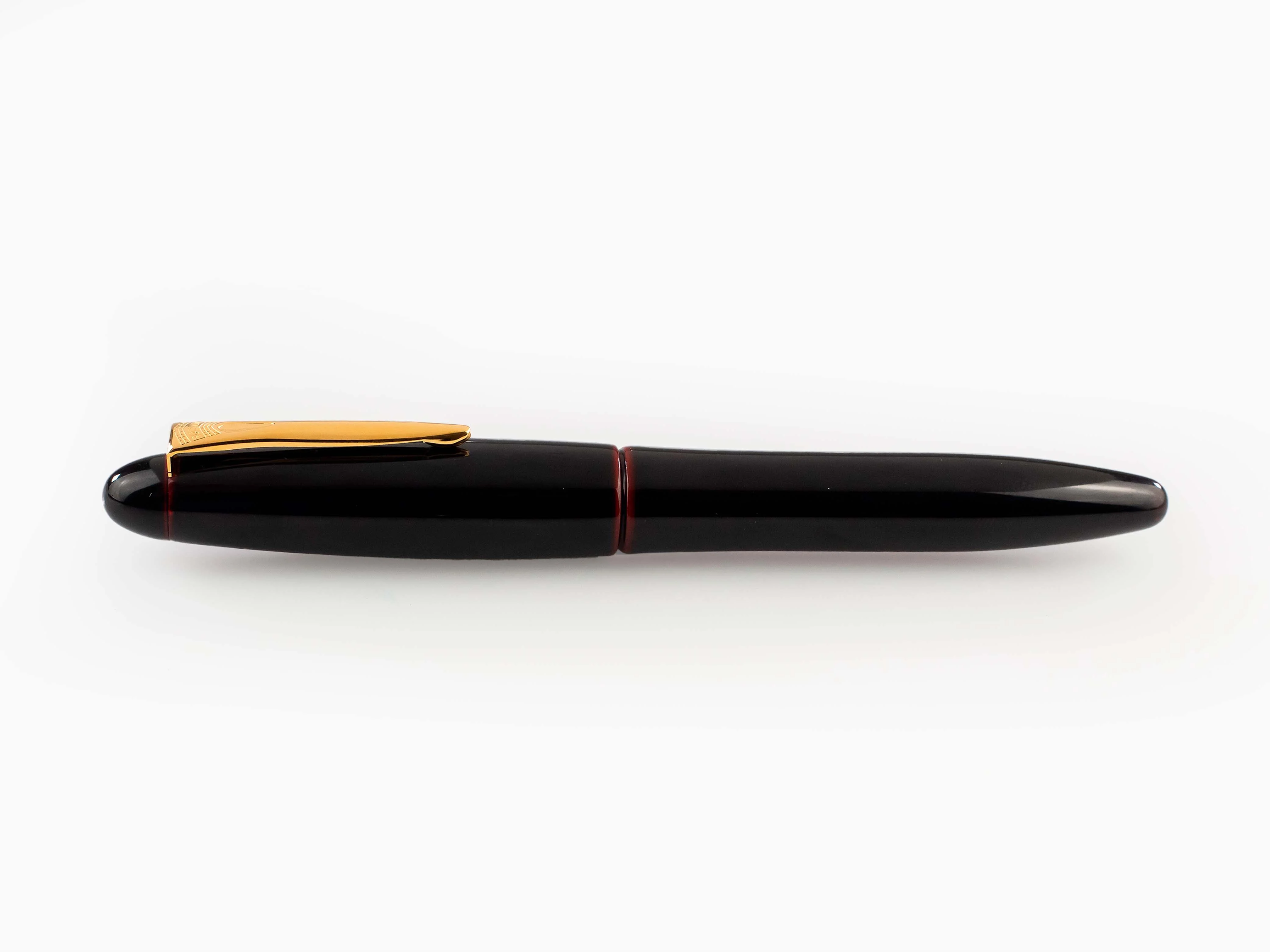 Platinum Izumo Fountain Pen, Red, Ebonite, Tamenuri PIZ-55000-28 - Image 9
