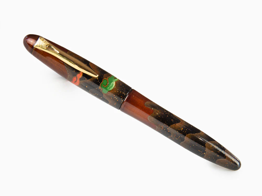 Platinum Izumo Fountain Pen Yakumo Byakudan, Maki-e - Image 3