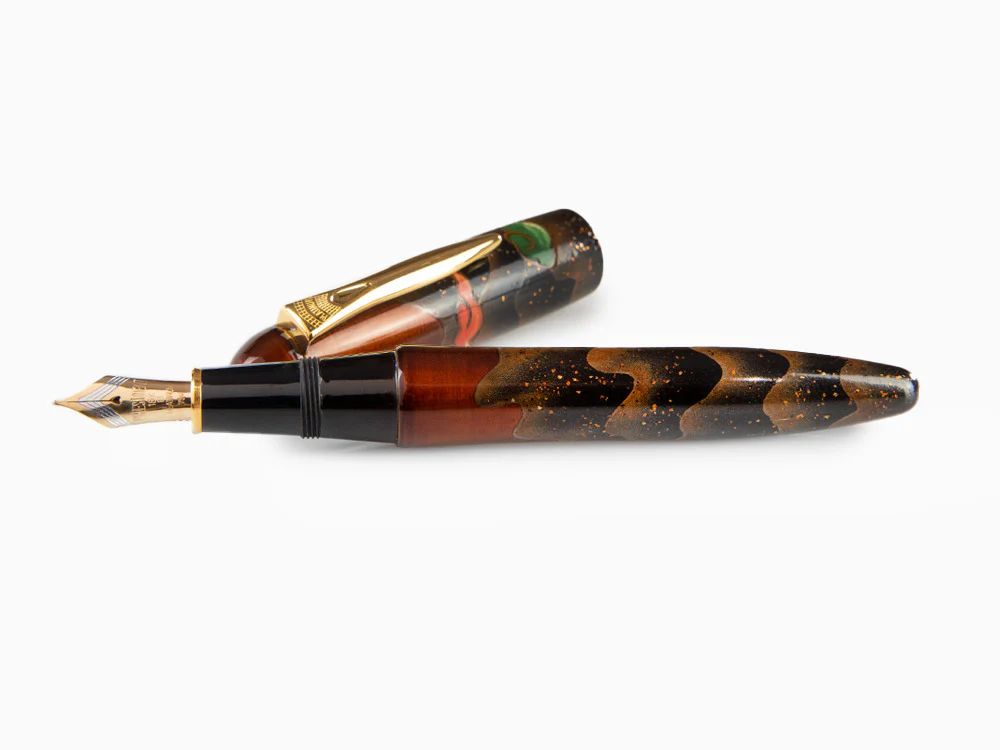 Platinum Izumo Fountain Pen Yakumo Byakudan, Maki-e - Image 7