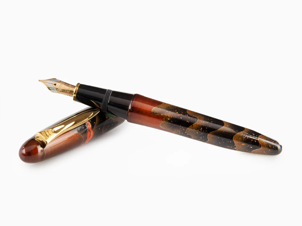 Platinum Izumo Fountain Pen Yakumo Byakudan, Maki-e - Image 8