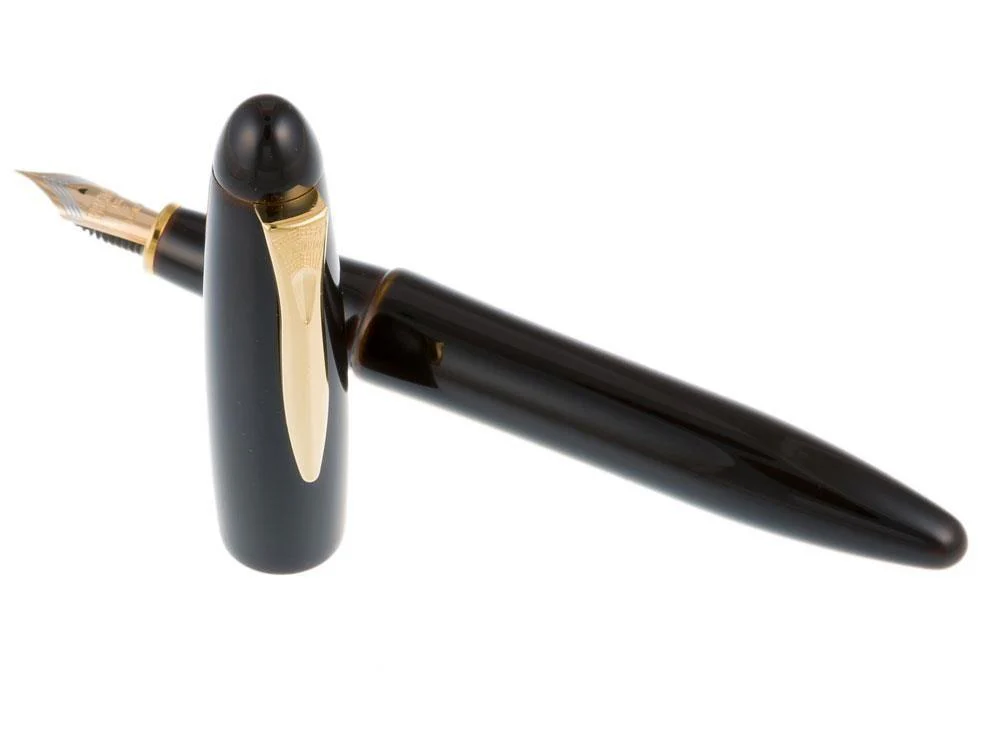 Platinum Izumo Fountain Pen, Yellow, Ebonite, Tamenuri PIZ-55000-30 - Image 5