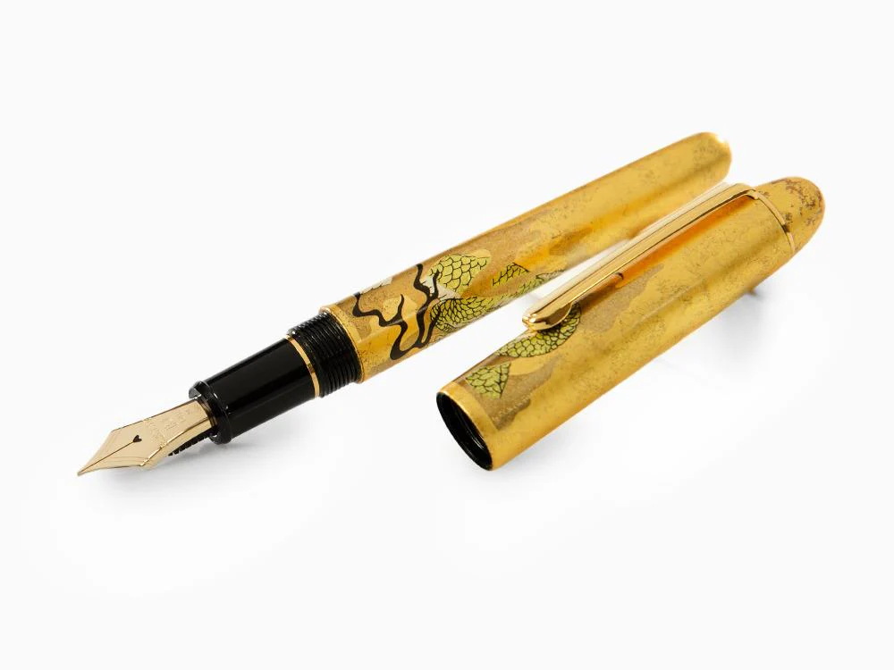 Platinum Kanazawa Maki-e Fountain Pen, Ascending Dragon, PNB-35000H-57 - Image 4