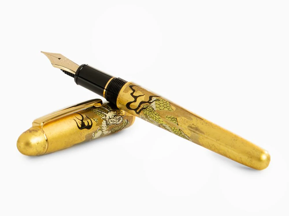 Platinum Kanazawa Maki-e Fountain Pen, Ascending Dragon, PNB-35000H-57 - Image 8