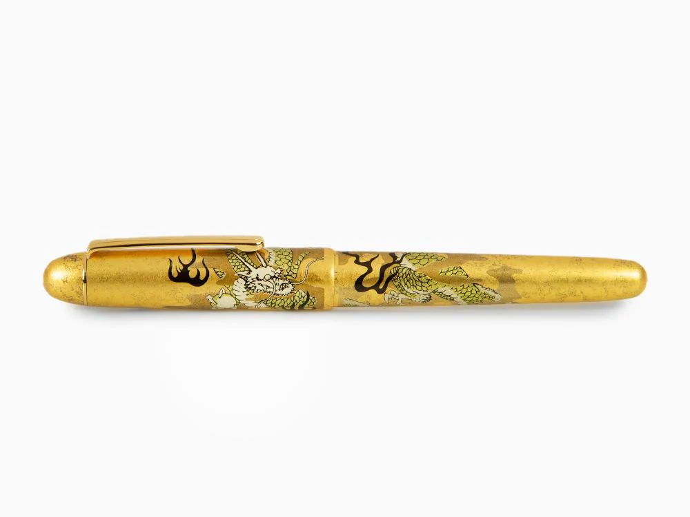 Platinum Kanazawa Maki-e Fountain Pen, Ascending Dragon, PNB-35000H-57 - Image 9