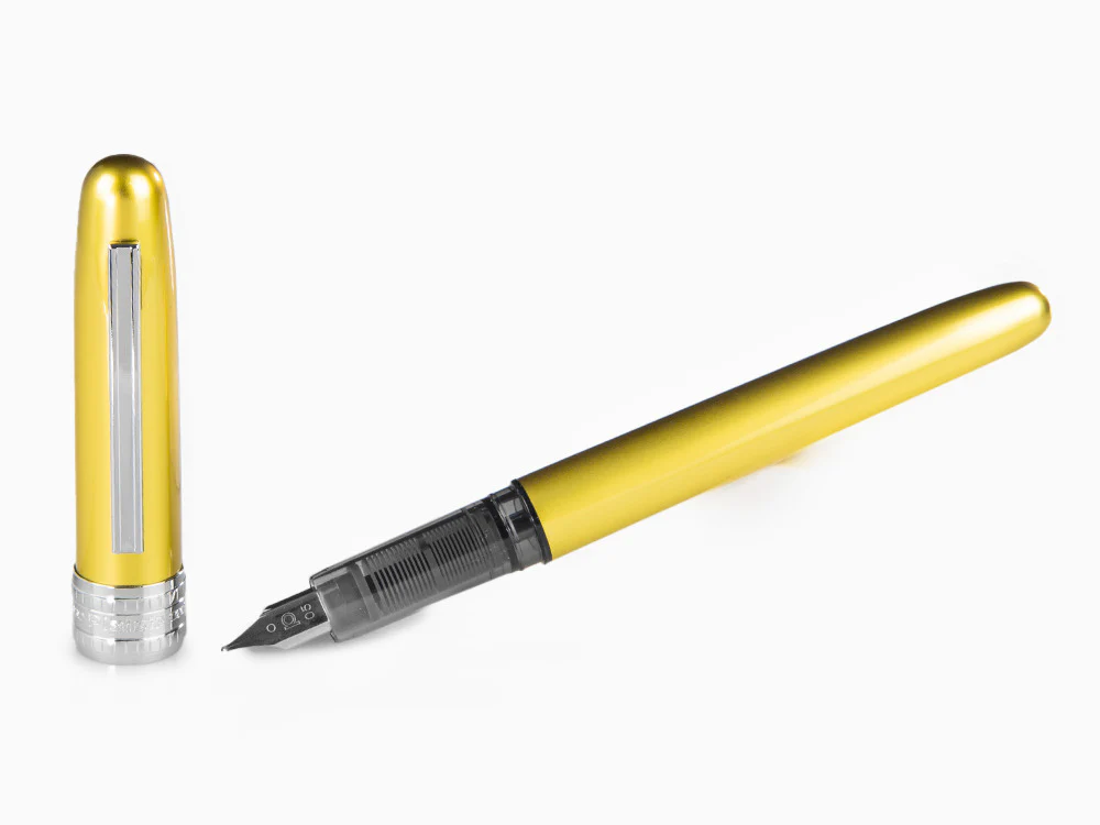 Platinum Plaisir Bali Citrus Fountain Pen, Yellow, PGB-1000-47 - Image 2