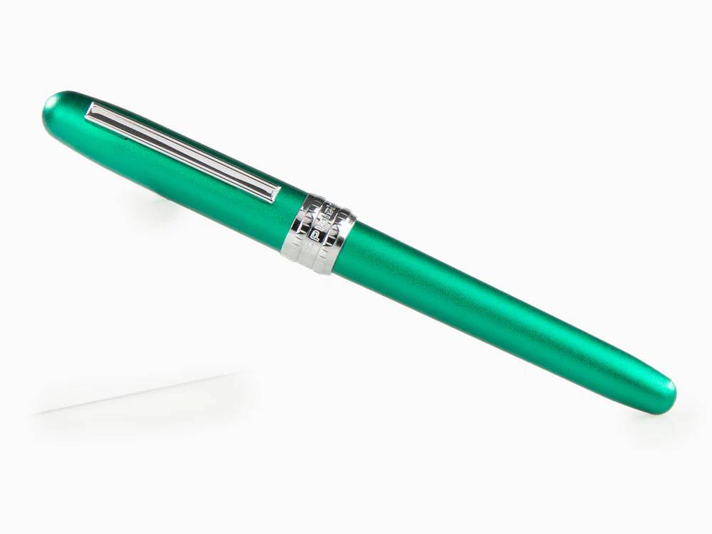 Platinum Plaisir Fountain Pen, Aluminium, Teal Green 2020, PGB-1500-45 - Image 3