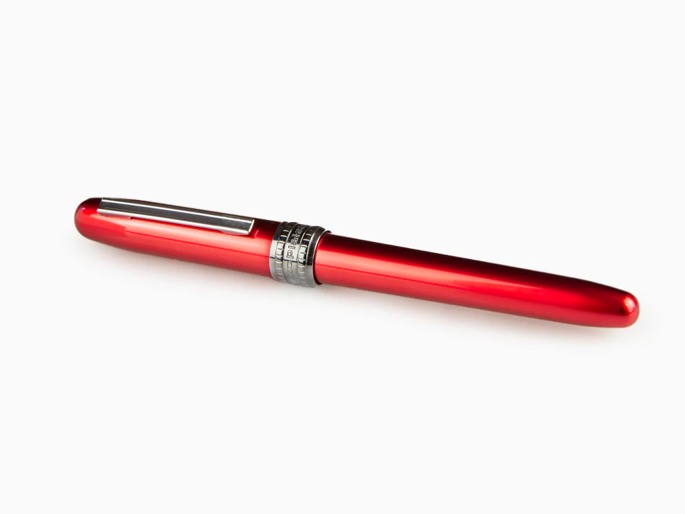 Platinum Plaisir Fountain Pen, Anodized aluminium, Red, PGB-1000-70 - Image 3