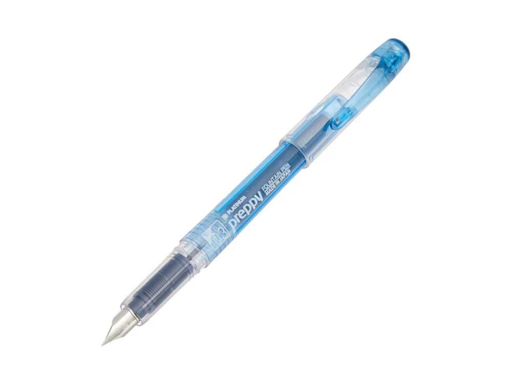 Platinum Preppy Fountain Pen, Polycarbonate, Blue, PSQ-300-3 - Image 2