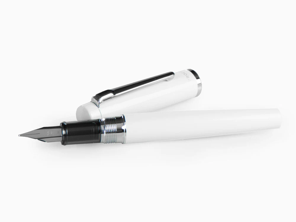 Platinum Procyon Porcelain Fountain Pen, Aluminium, White, PNS-5000-3 - Image 7