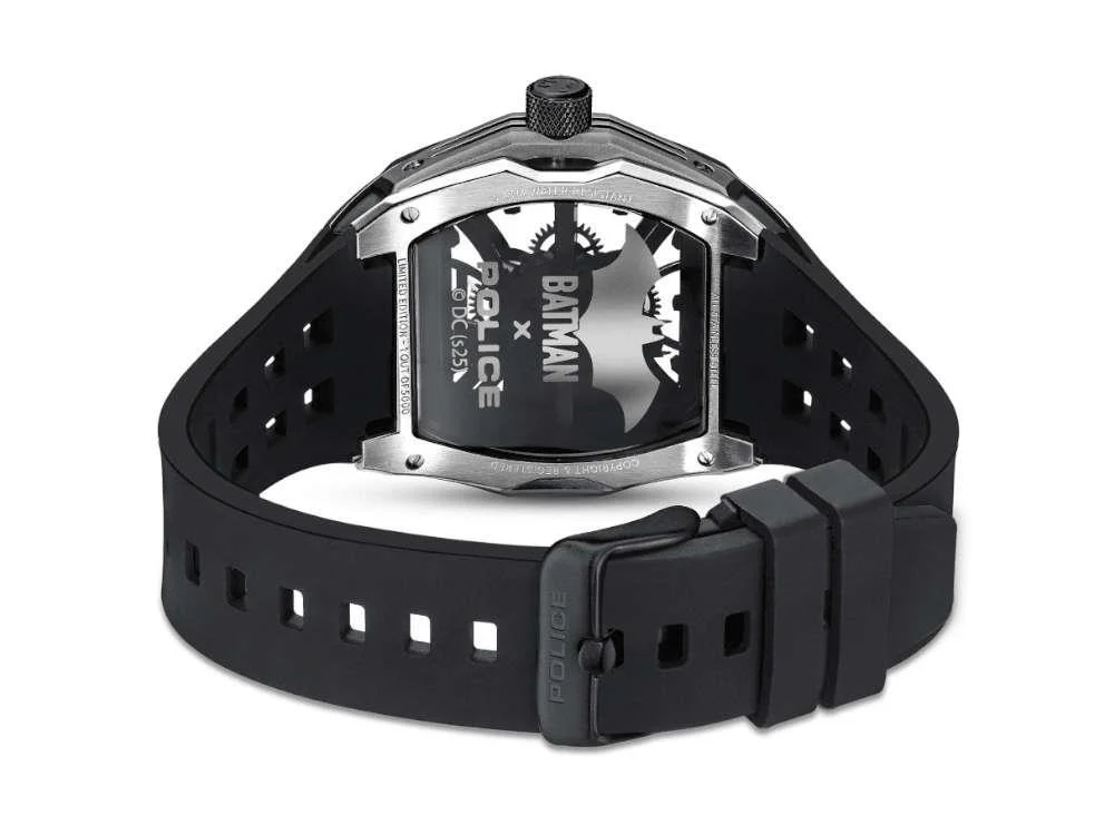 Police Batman Gotham Quartz Watch, 44.5 mm, Black, Limited Edition, PEWGM0075301 - Image 3