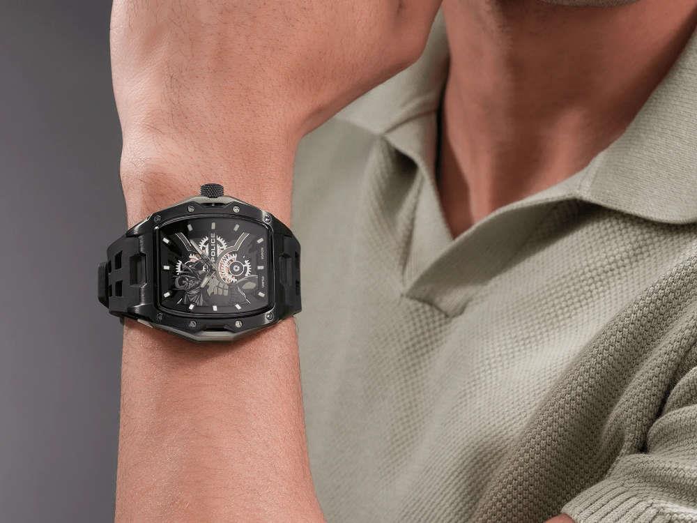 Police Batman Gotham Quartz Watch, 44.5 mm, Black, Limited Edition, PEWGM0075301 - Image 5