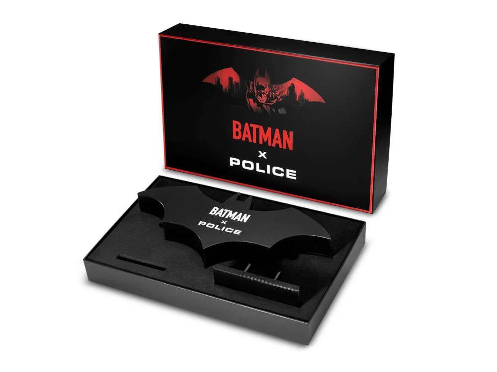 Police Batman Gotham Quartz Watch, 44.5 mm, Black, Limited Edition, PEWGM0075301 - Image 7