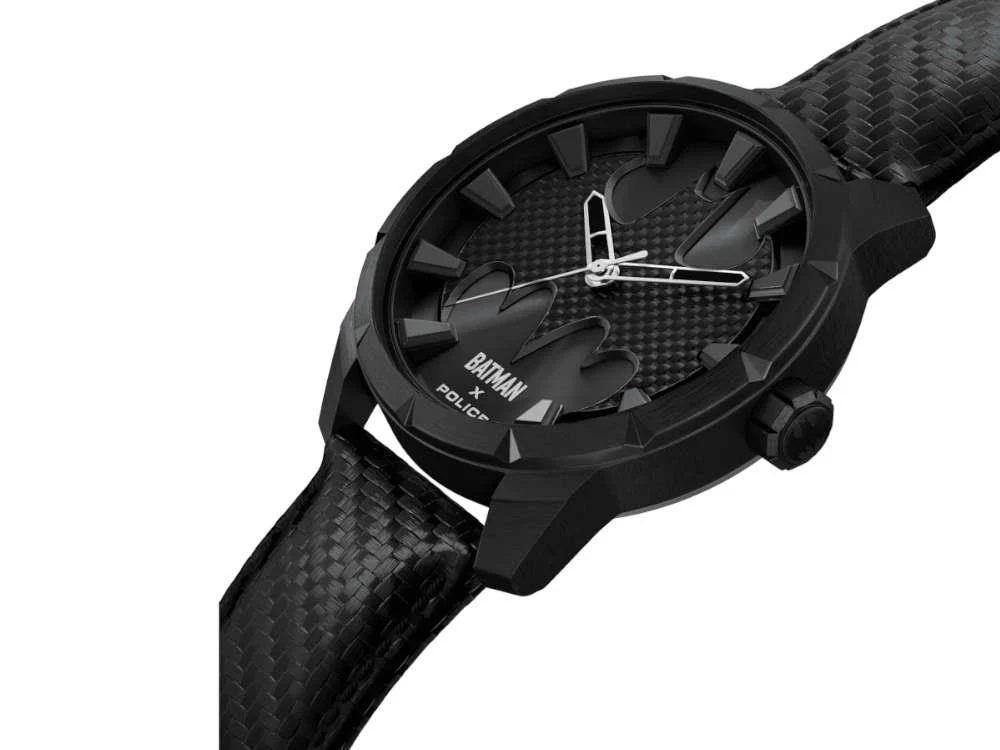 Police Batman The Bat Quartz Watch, 45 mm, Black, PEWGA0075502 - Image 2