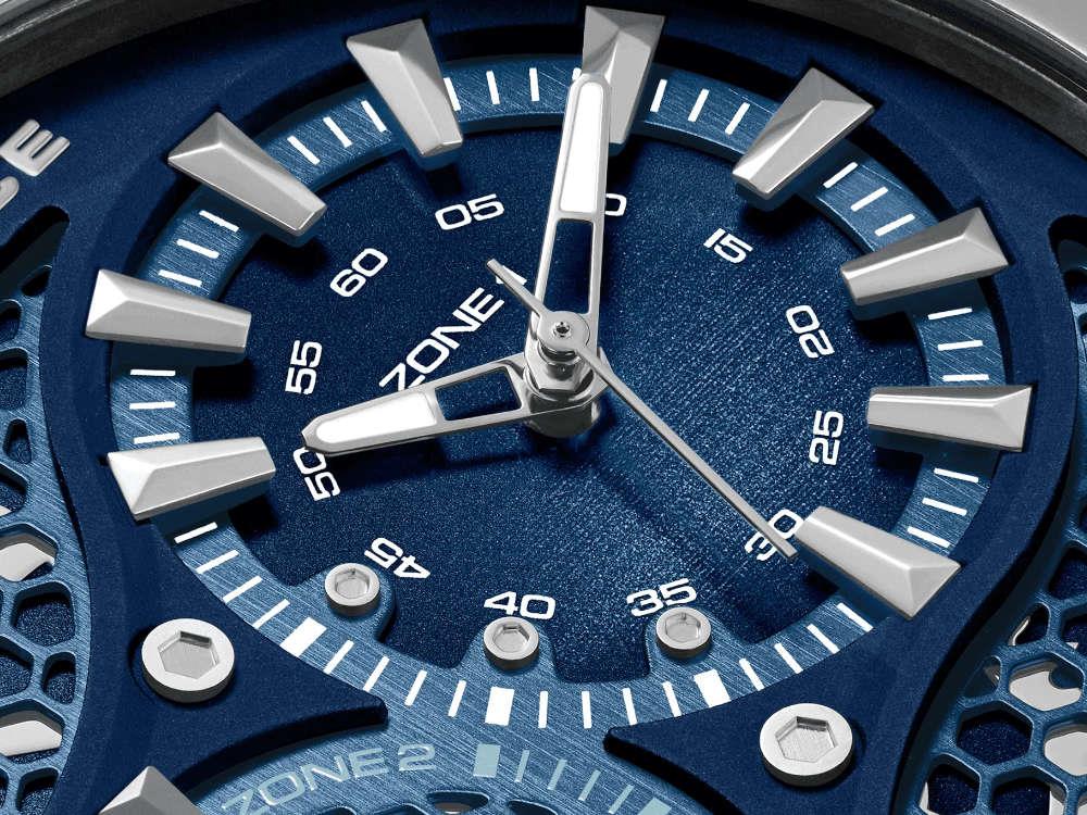 Police Boa Quartz Watch, PVD, 48 mm, Blue, PEWGM0071803 - Image 4