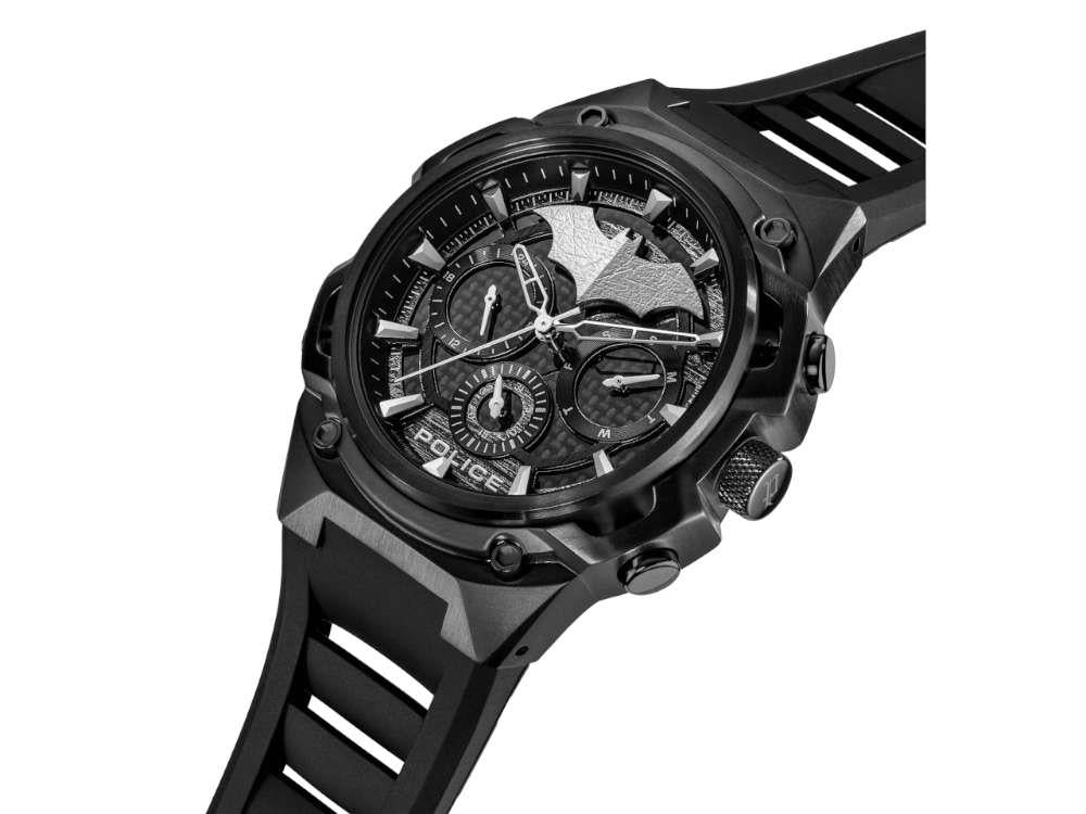 Police Crusader Quartz Watch & Batarang Bracelet Set Limited Ed. PEWGQ0089901 - Image 2