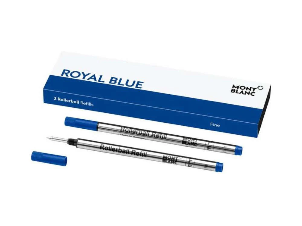 Rollerball 2x1 refill Montblanc, Royal Blue, Gel, Fine, 128232 - Image 2