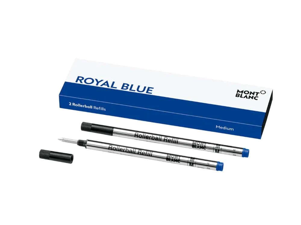 Rollerball 2x1 refill Montblanc, Royal Blue, Gel, Medium, 128233 - Image 2