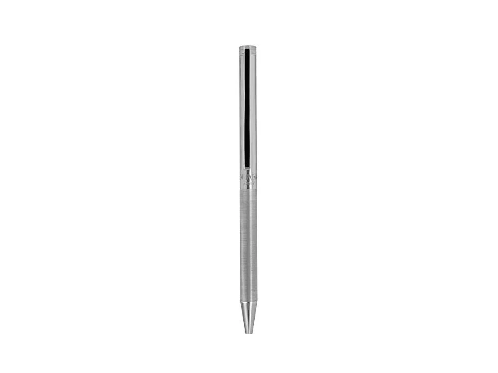 S.T. Dupont Classique Ballpoint pen, Brass, Silver, 045075N - Image 2