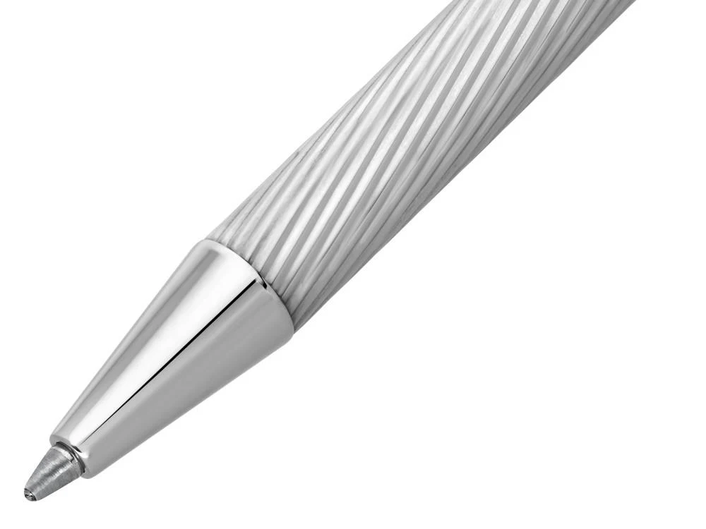 S.T. Dupont Classique Ballpoint pen, Brass, Silver, 045079N - Image 3
