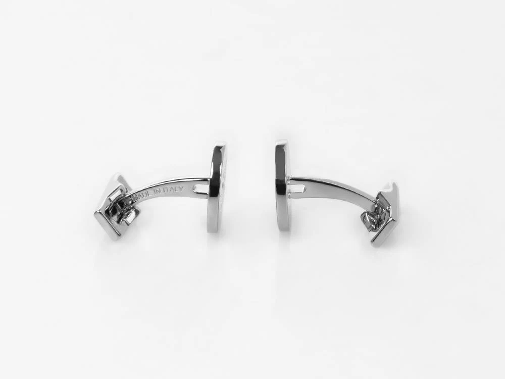 S.T. Dupont D Cufflinks, Silver, 005837 - Image 6