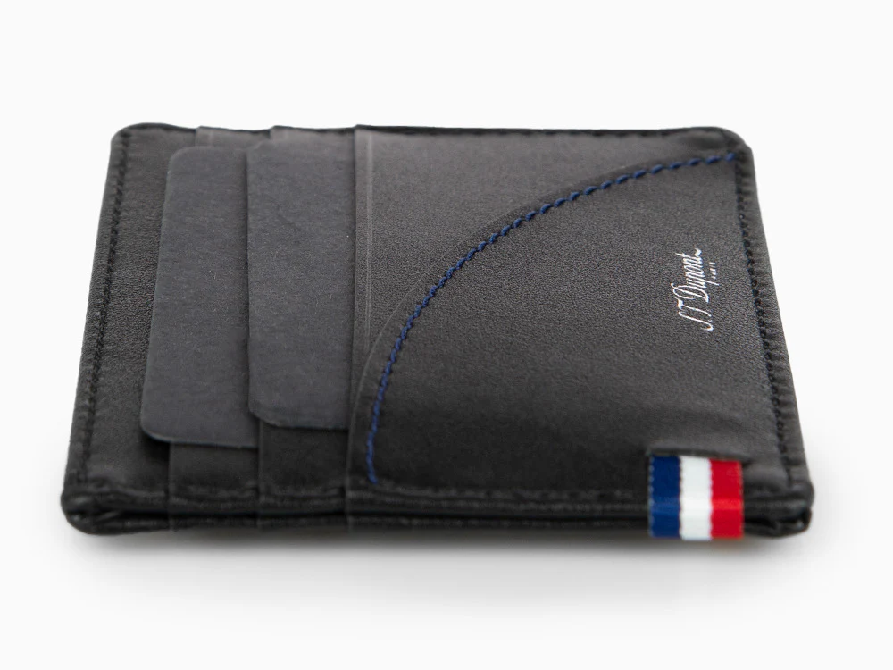 S.T. Dupont Défi Millennium Credit card holder, Leather, Black, 6 Cards, 172004 - Image 5
