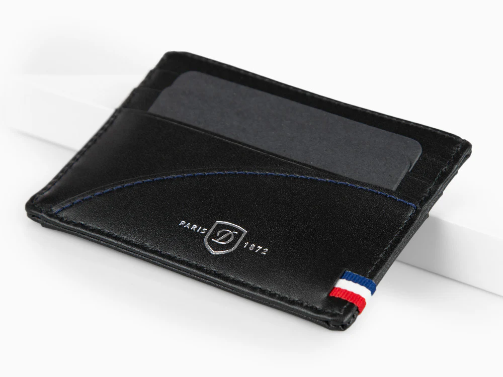 S.T. Dupont Défi Millennium Credit card holder, Leather, Black, 6 Cards, 172004 - Image 7