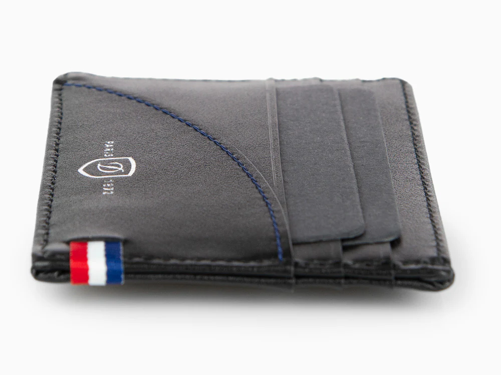 S.T. Dupont Défi Millennium Credit card holder, Leather, Black, 6 Cards, 172004 - Image 8