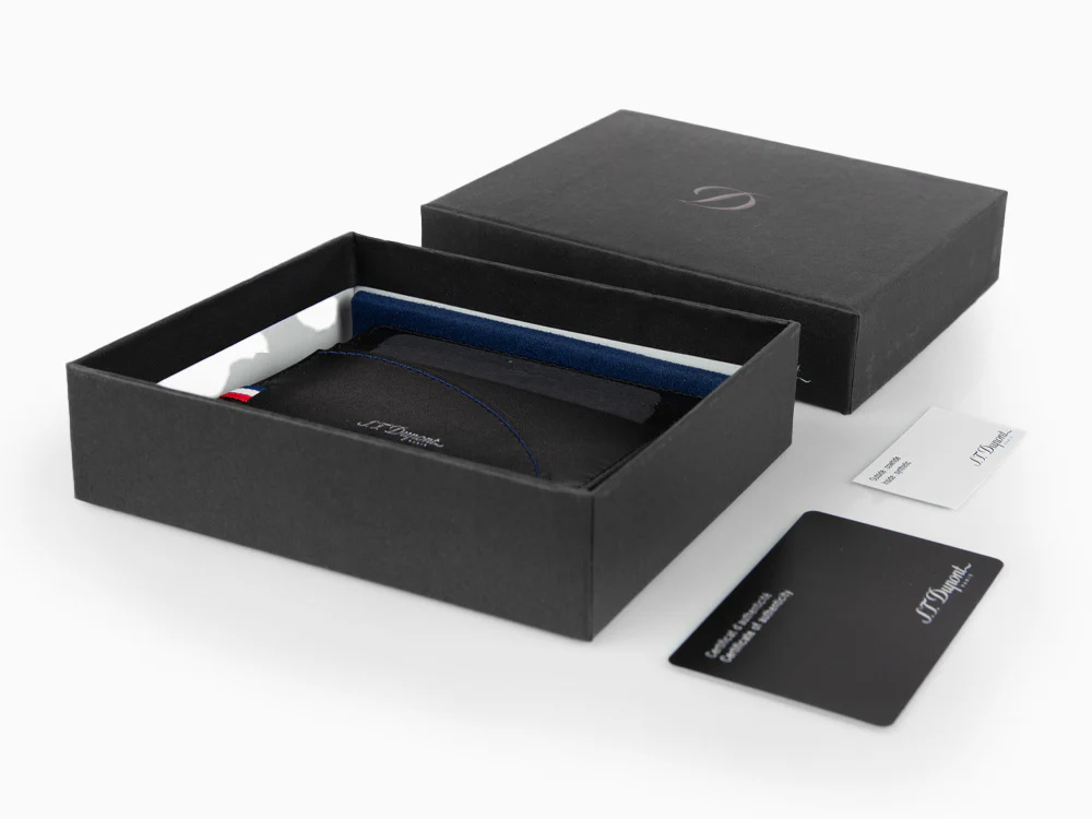 S.T. Dupont Défi Millennium Credit card holder, Leather, Black, 6 Cards, 172004 - Image 9