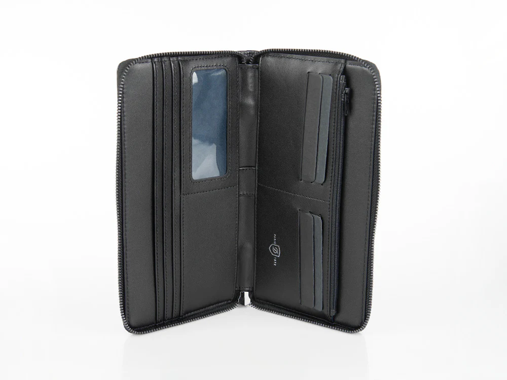 S.T. Dupont Défi Millennium 'Travel Companion' Men's bag, Leather, Black, 172006 - Image 3