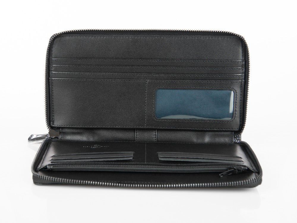 S.T. Dupont Défi Millennium 'Travel Companion' Men's bag, Leather, Black, 172006 - Image 7