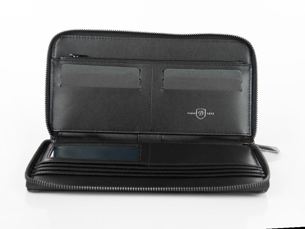 S.T. Dupont Défi Millennium 'Travel Companion' Men's bag, Leather, Black, 172006 - Image 8