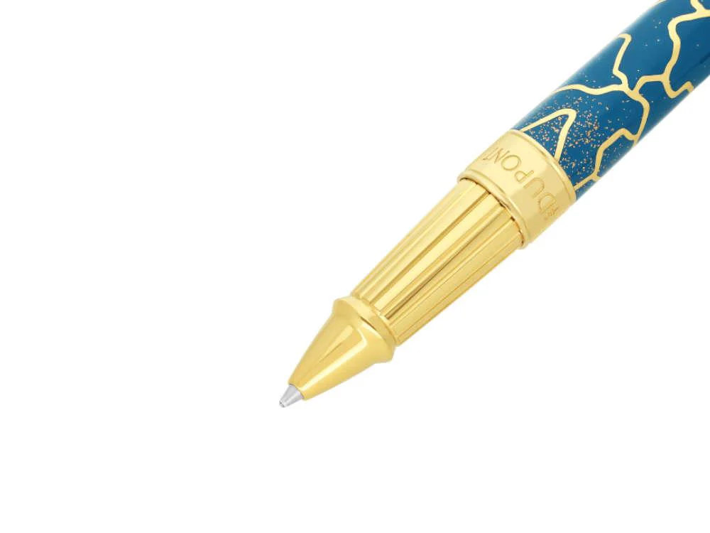 S.T. Dupont Fender Line D Eternity Rollerball, Blue, Limited Edition, 422176L - Image 4