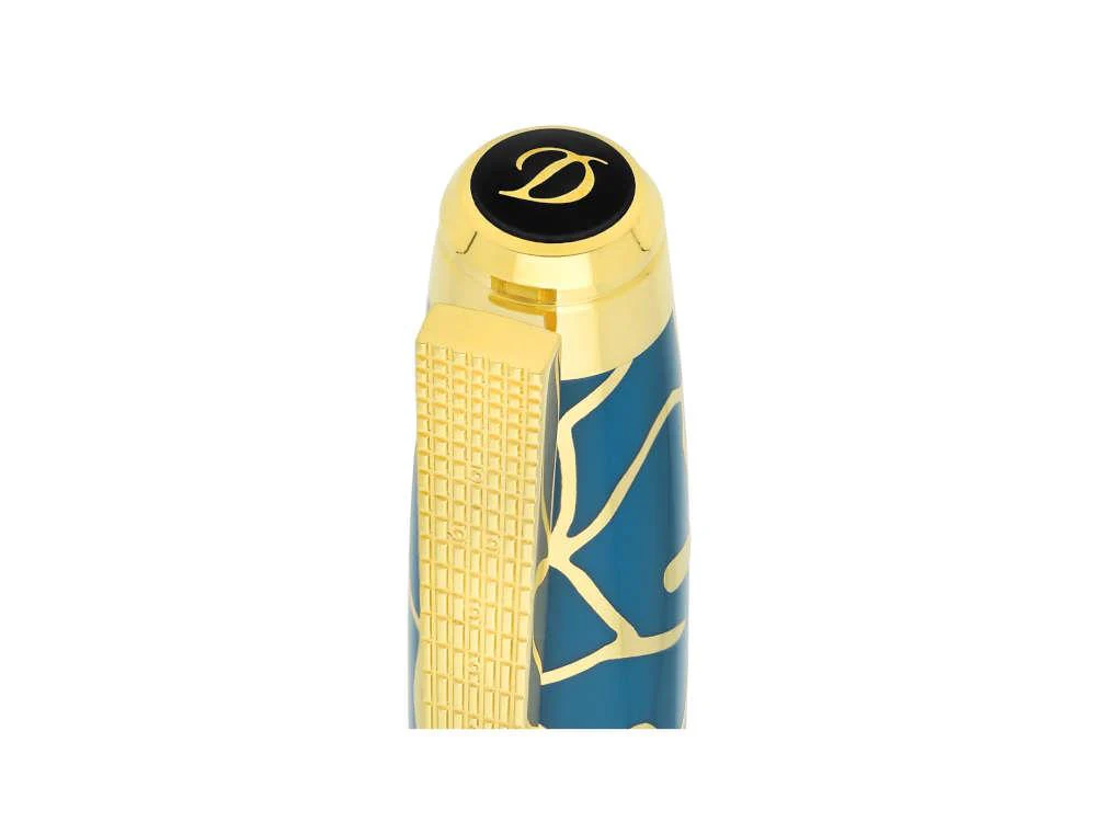 S.T. Dupont Fender Line D Eternity Rollerball, Blue, Limited Edition, 422176L - Image 5