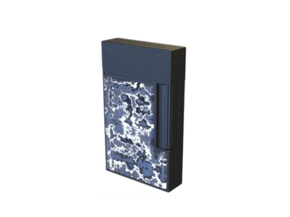 S.T. Dupont Ligne 2 Dark Storm Lighter, Carbon fibre, PVD, White, C16397DS - Image 2