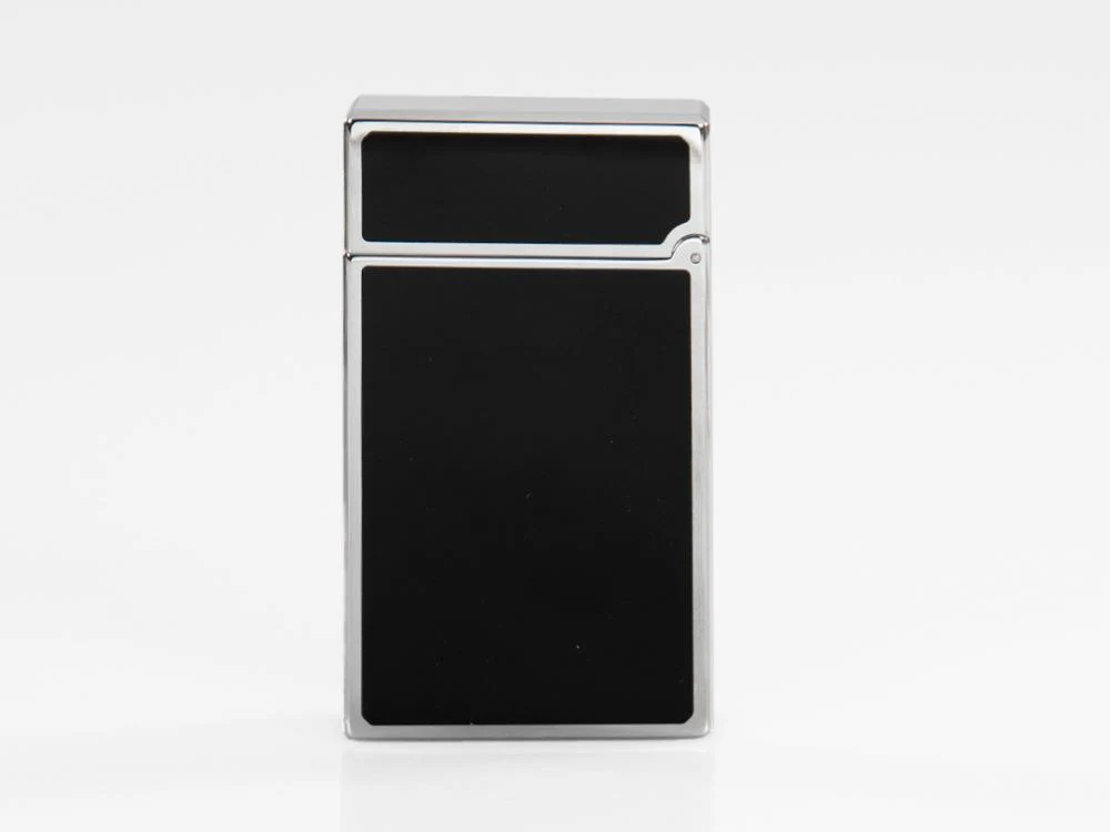S.T. Dupont Ligne 2 Lighter New Le Grand, Palladium trim, Black, C23010 - Image 6