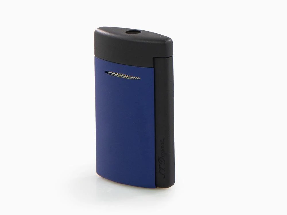 S.T. Dupont Velvet Animation Minijet Matte Ocean Blue Lighter, Lacquer, 010860 - Image 3