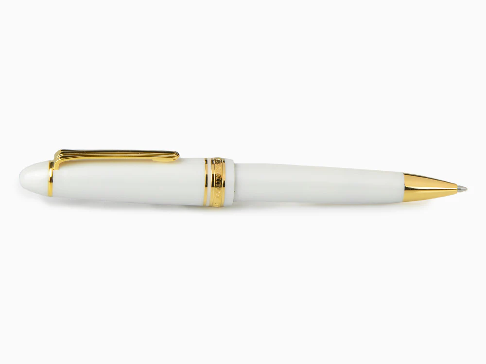 Sailor 1911 Large Series Ballpoint pen, White, Gold Trim, 16-1009-610 - Image 4