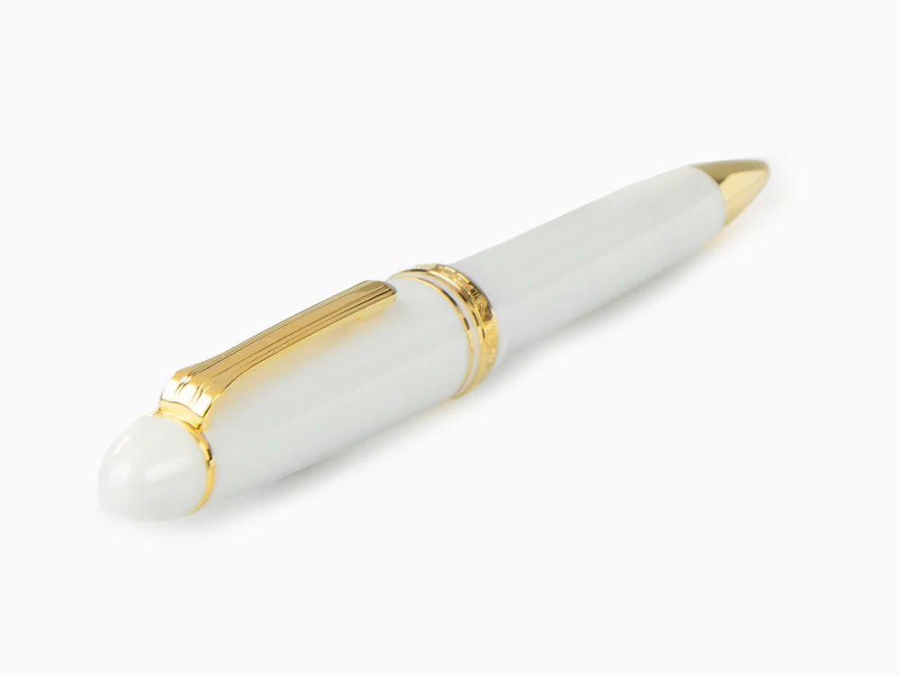Sailor 1911 Large Series Ballpoint pen, White, Gold Trim, 16-1009-610 - Image 6