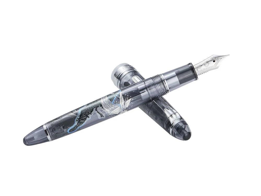 Sailor 1911 Ninja #2 Star Fountain Pen, Limited Edition,11-8981-421 - Image 4