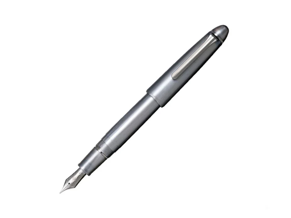 Sailor 1911 Ringless Metallic Simply Gray Fountain Pen, 11-8626-421 - Image 11