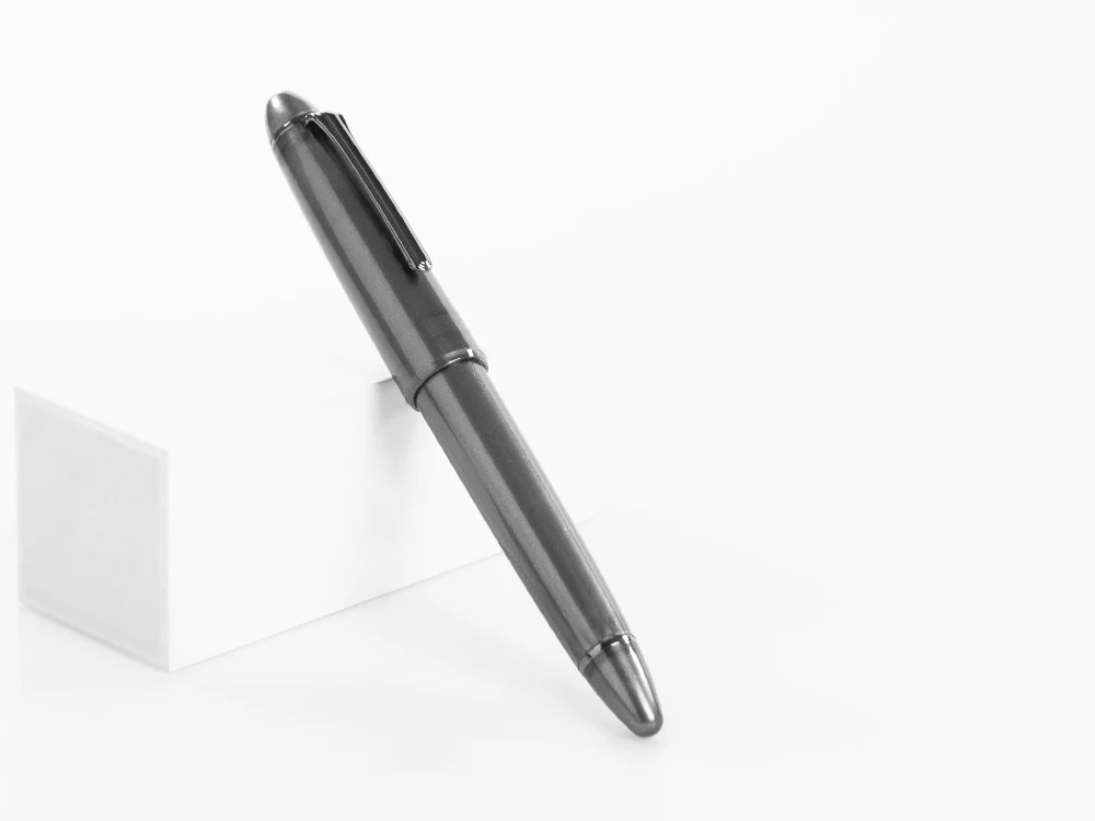 Sailor 1911 Ringless Metallic Simply Gray Fountain Pen, 11-8626-421 - Image 3