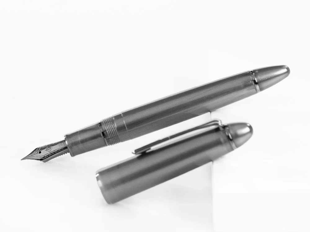 Sailor 1911 Ringless Metallic Simply Gray Fountain Pen, 11-8626-421 - Image 4