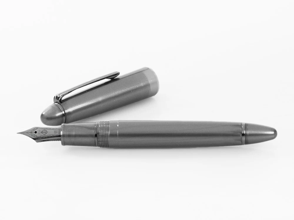 Sailor 1911 Ringless Metallic Simply Gray Fountain Pen, 11-8626-421 - Image 7