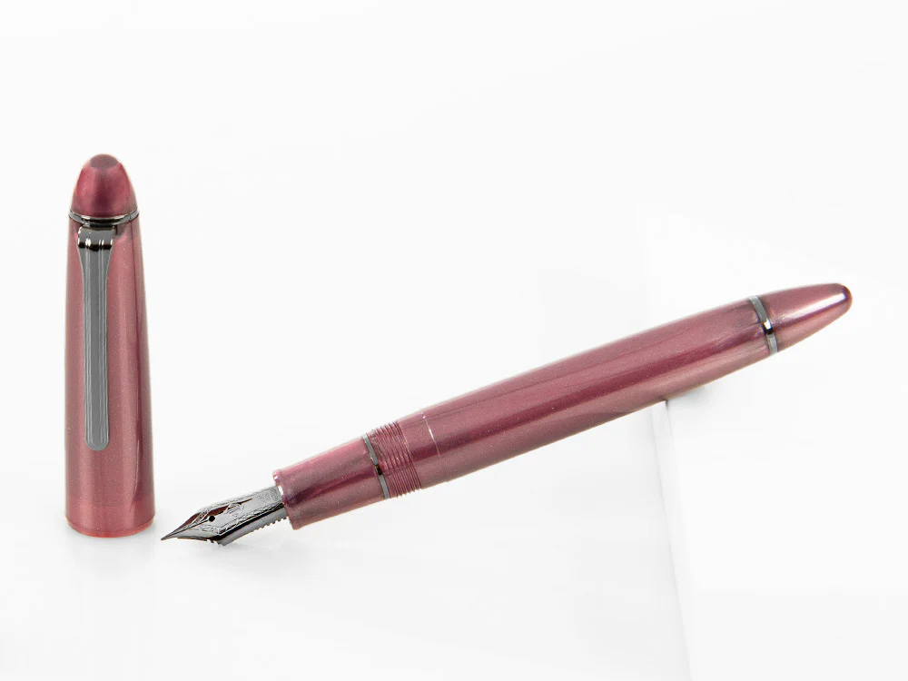 Sailor 1911 Ringless Metallic Simply Red Fountain Pen, 11-8626-430 - Image 2